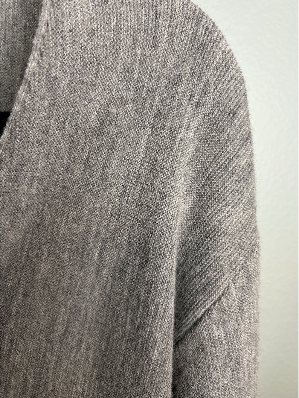 The Fox Sweater JCPenney Gray Cardigan Sweater Size L Made in USA
